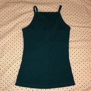 Teal Halter Top